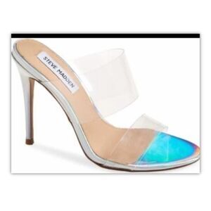 Steve Madden Acrylic Clear stiletto heels